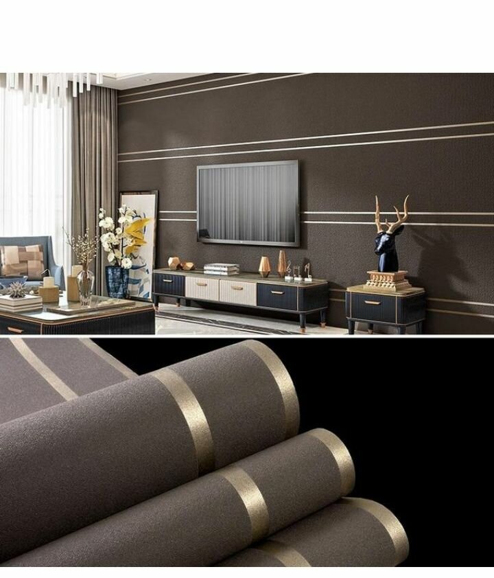 9.5M Roll Mordern Wallpaper De