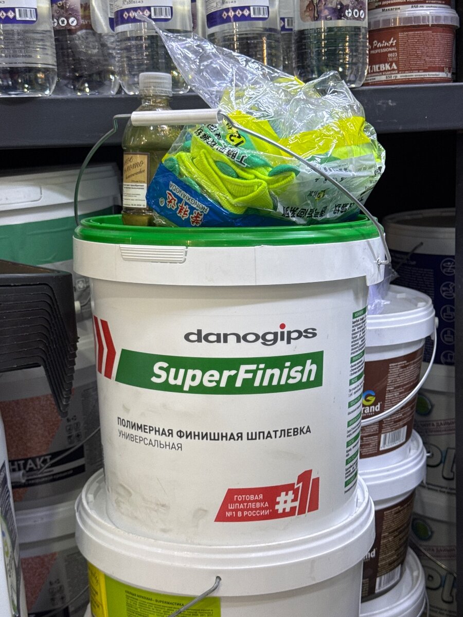 Штрок готовый шпатлевка