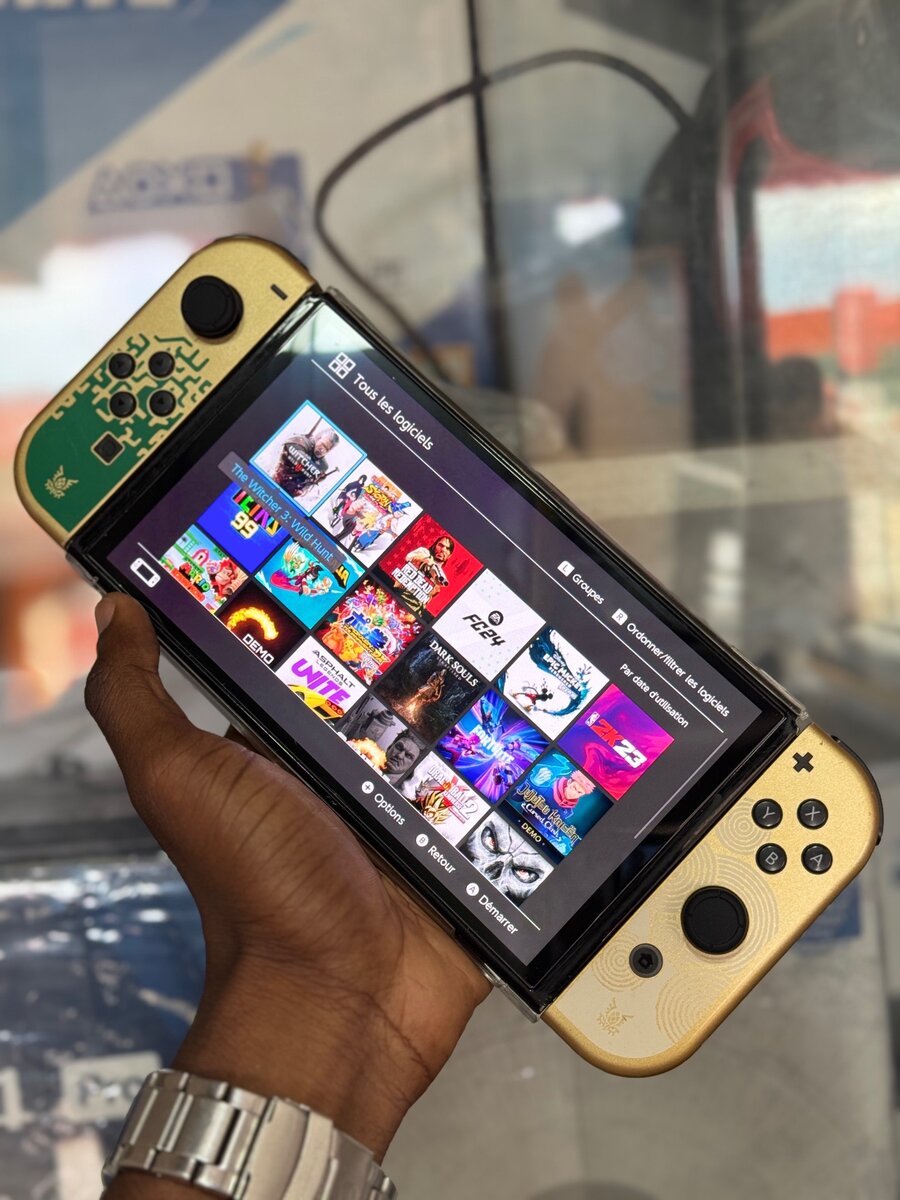 Nintendo switch oled 30jeux