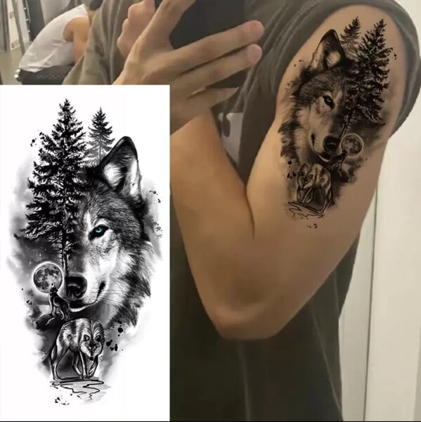 Tatouages Temporaires Animaux Sauvages