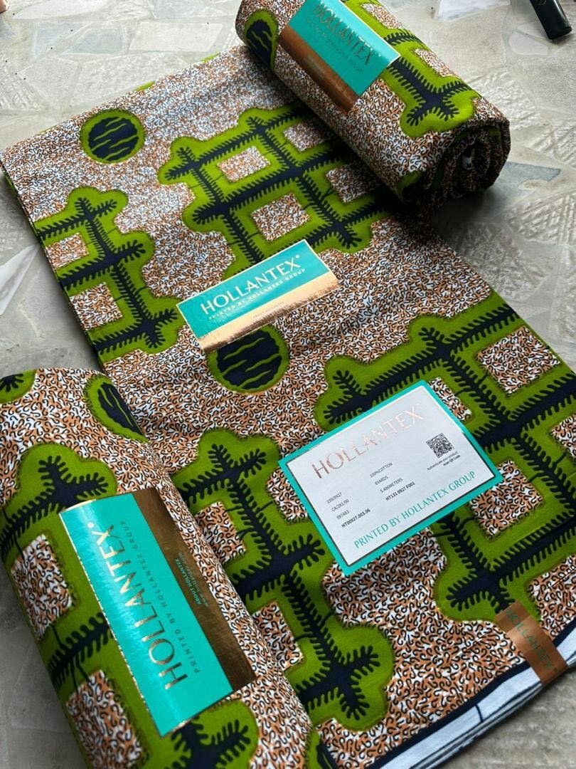 Tissu Wax Hollandais Coloré