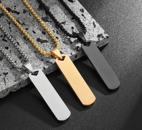 Stainless Steel Pendant Necklace