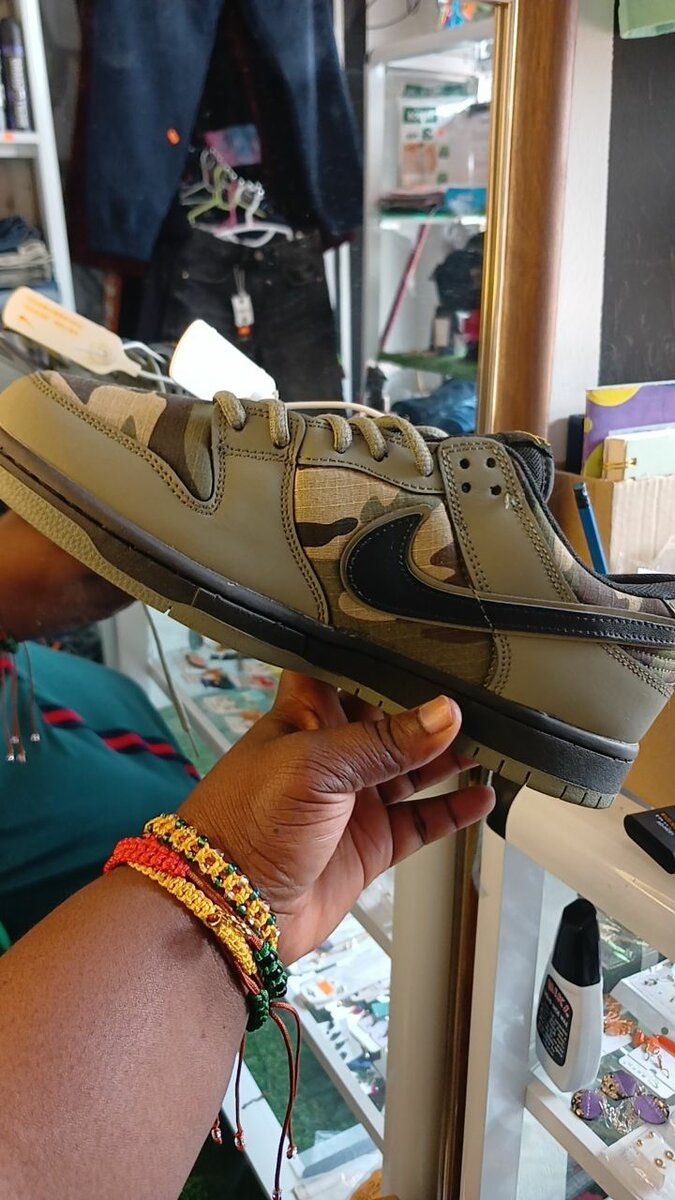 Nike sb dunk low camo