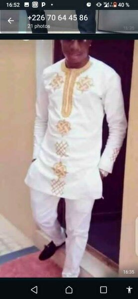 Tunique homme
