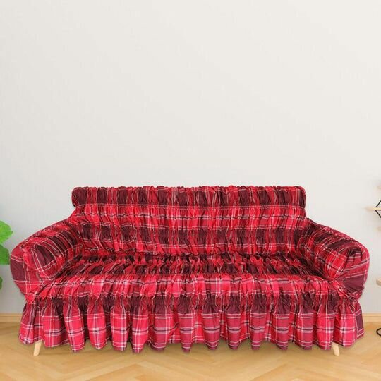 3,2,1 (6 Seater) DIGITAL PRINTED SOFA COVERS IMPERIAL BURGAN