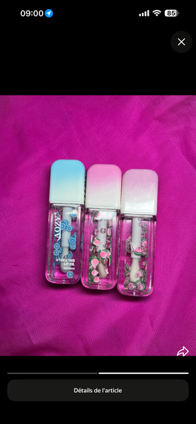 Gloss brillant et hydratant