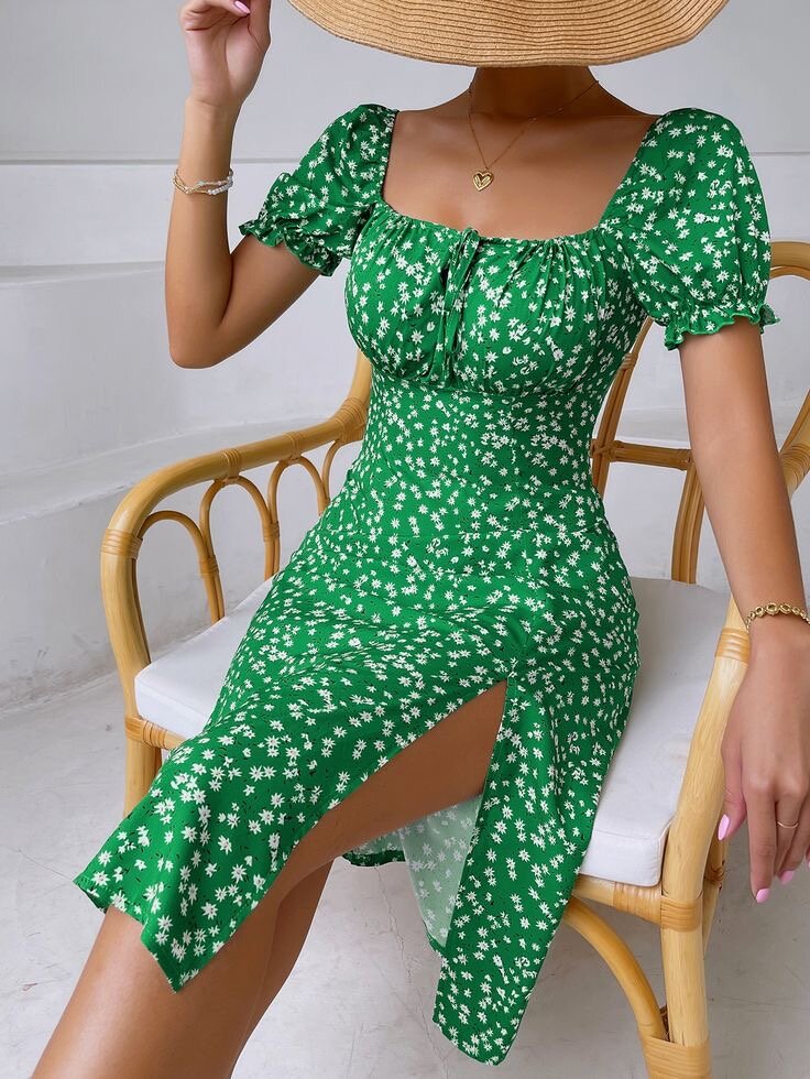 Robe Fleurie Élégante