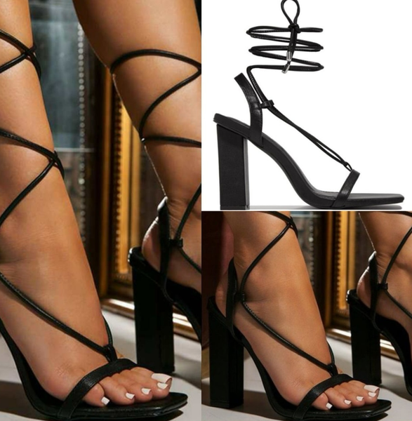 Cross border high heels sandals