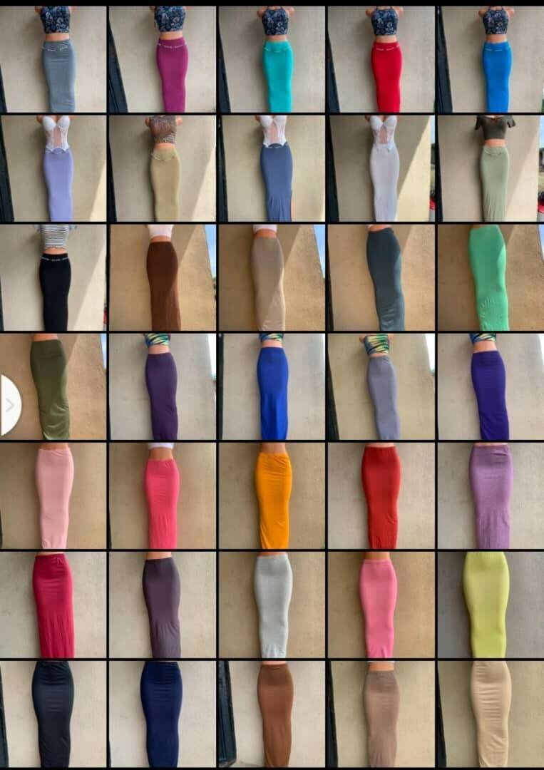 Maxi skirts (Free size)