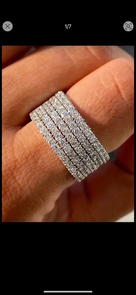Bague homme luxe diamant