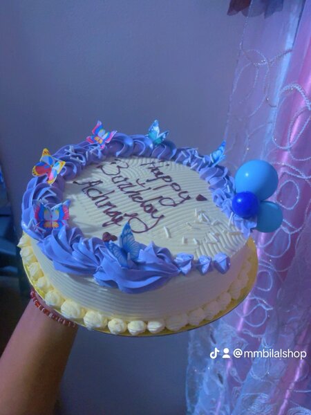 Gâteau d'anniversaire papillon