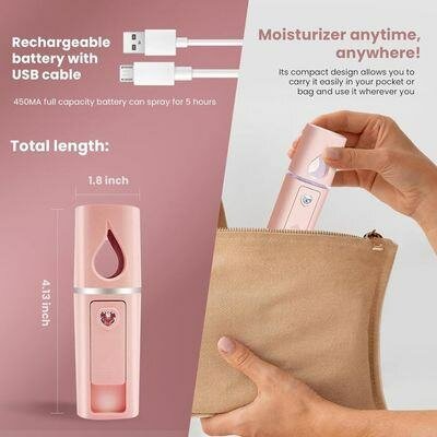 Pulvérisateur Facial Rechargeable