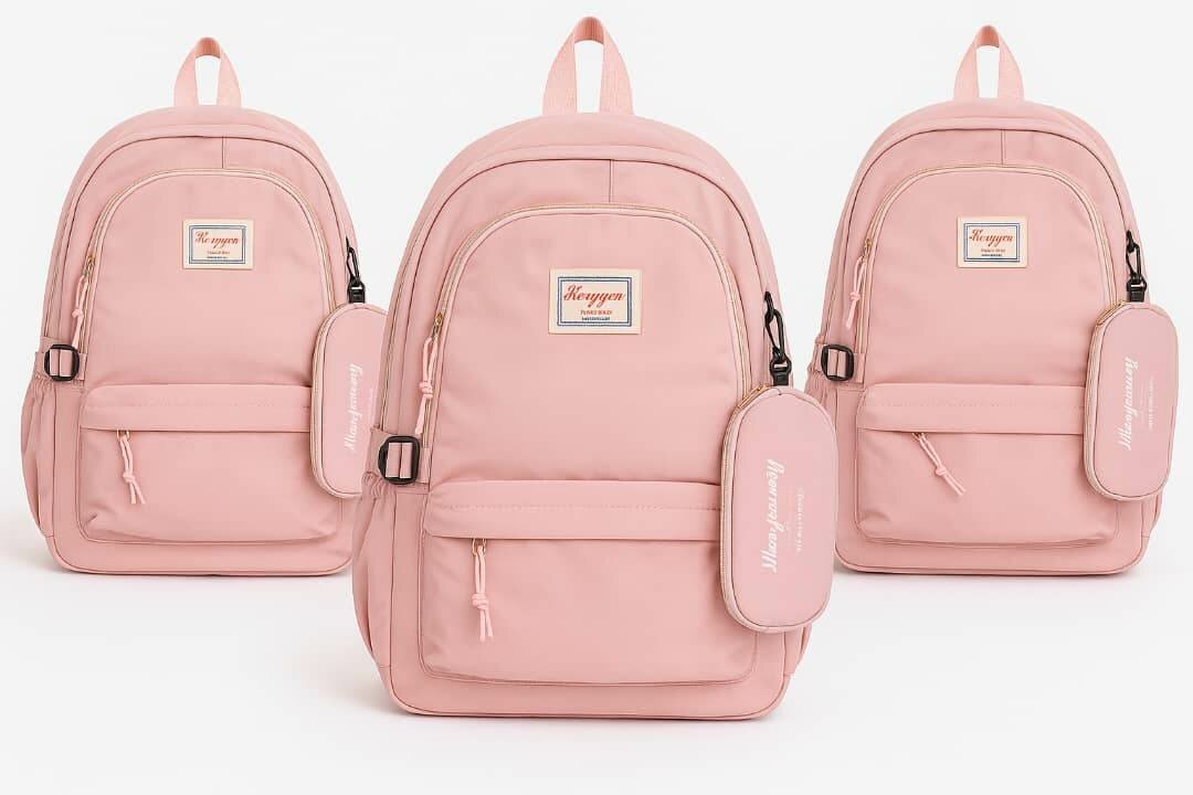 Sac à dos rose tendance