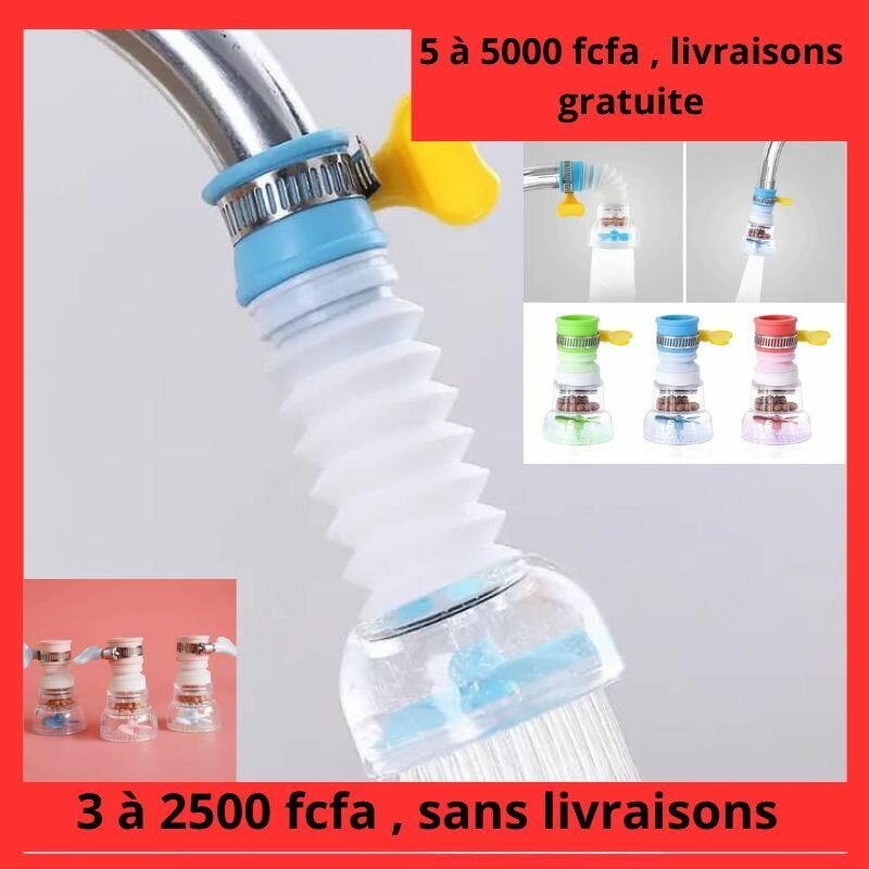 Filtre robinet pivotant