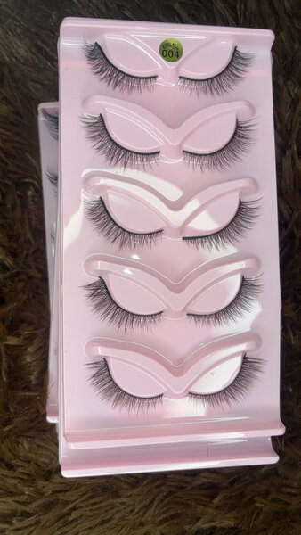 Faux cils volumineux 5 paires