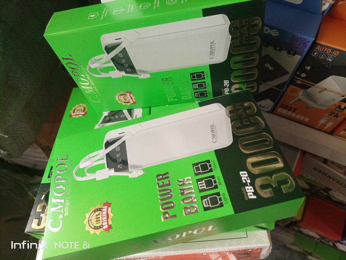 C. Mopol Power bank 30.000mah