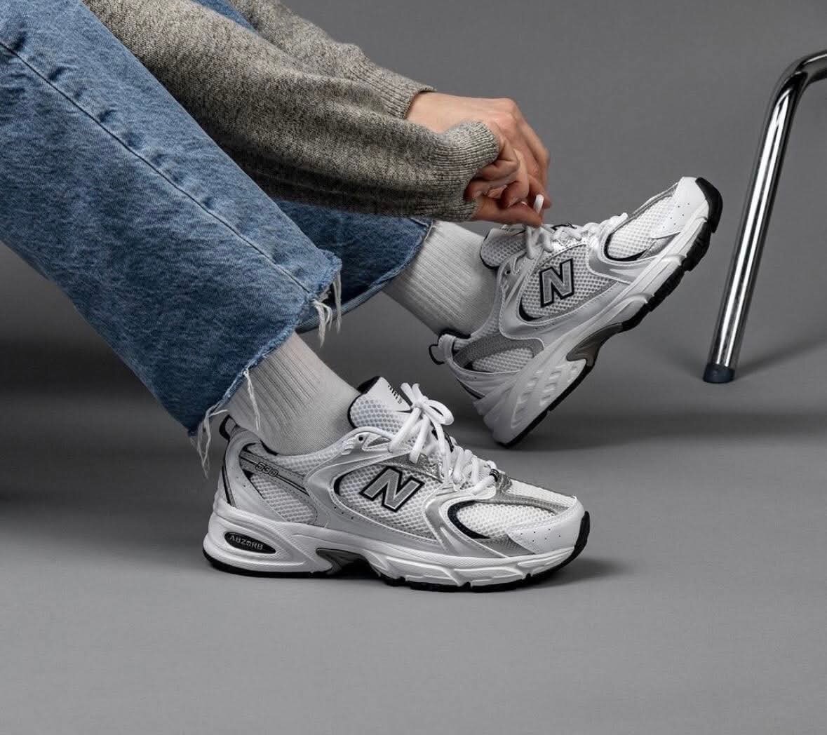 Chaussures de sport blanches