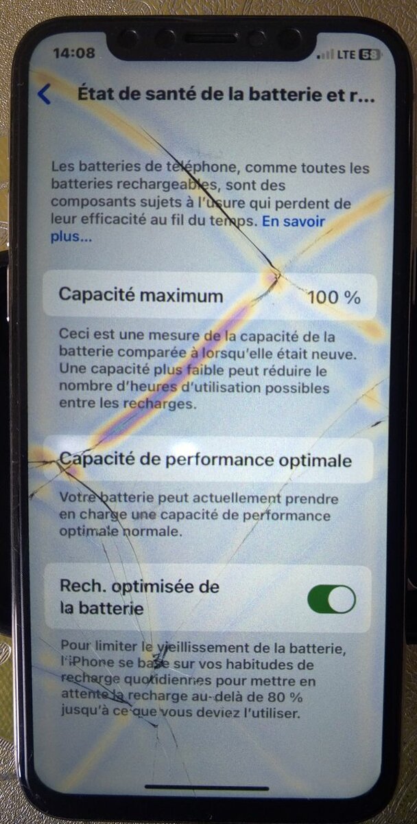 iPhone X 64GB Argent