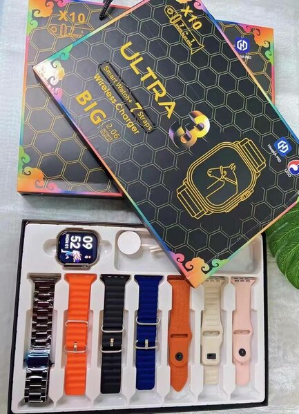 Smartwatch Ultra 3 avec Bracelets