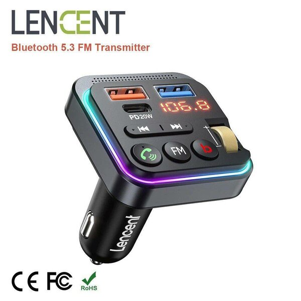 Transmetteur FM Bluetooth 5.3