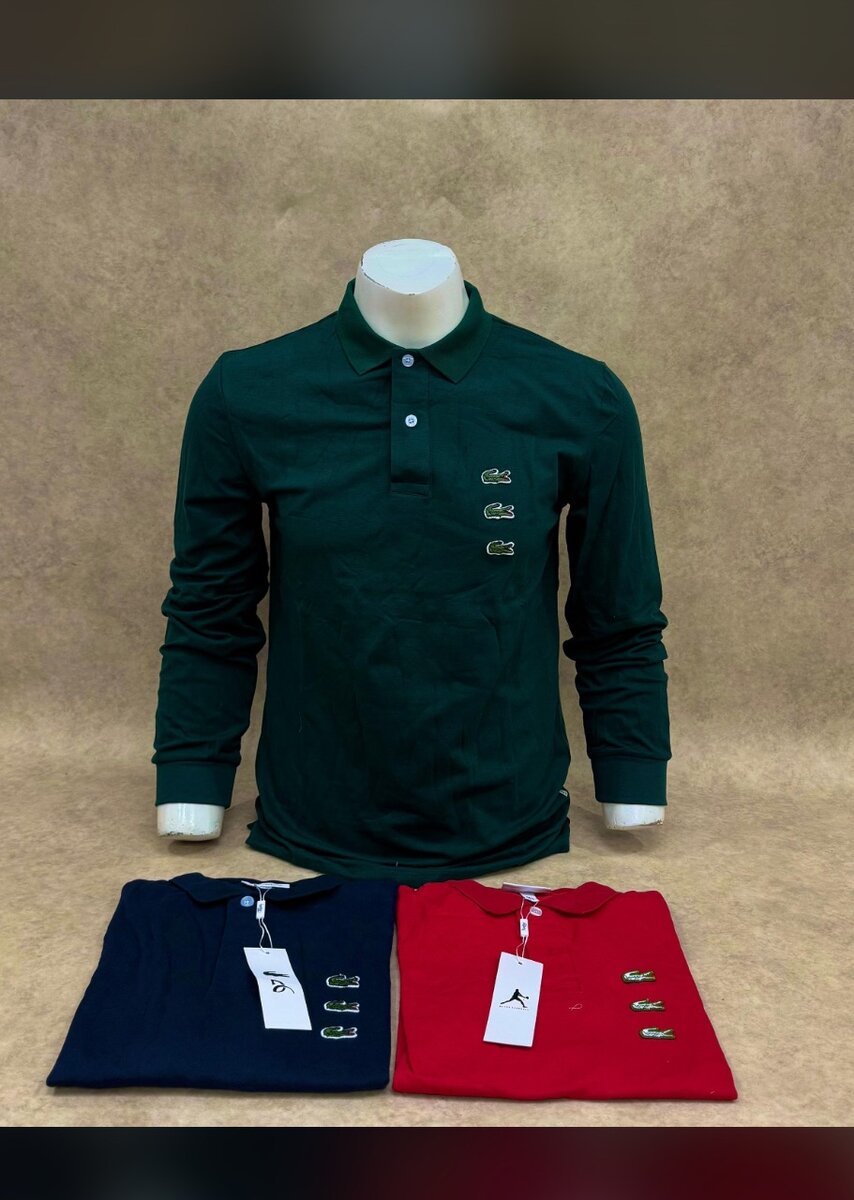 Polo à manches longues élégant