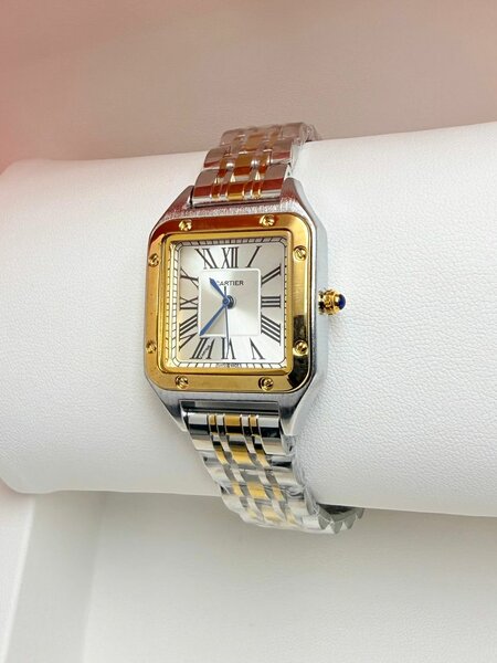 Montre élégante en acier