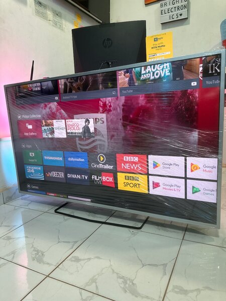 55inches full digital satellite android 4k smart Phillips tv