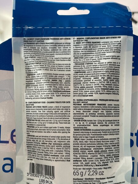 Friandises anti-stress