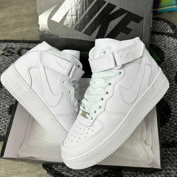 Nike Air Force 1 Mid Blanc