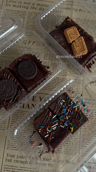 Brownies avec supplément