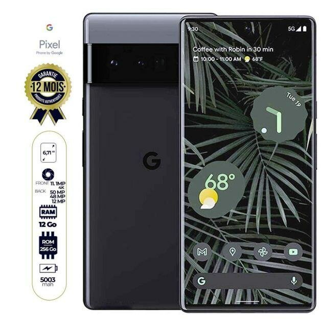 Google pixel 6 Pro 256GB/12GB DE RAM 5G NEUF