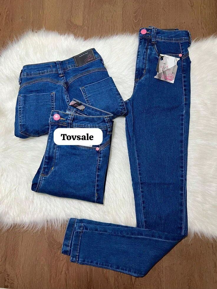 Denim Skinny and Mom Jeans