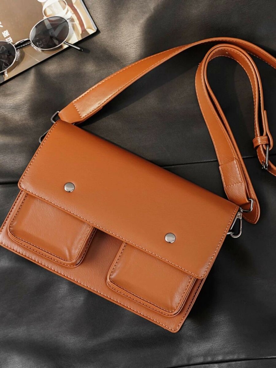Side bag with good leather