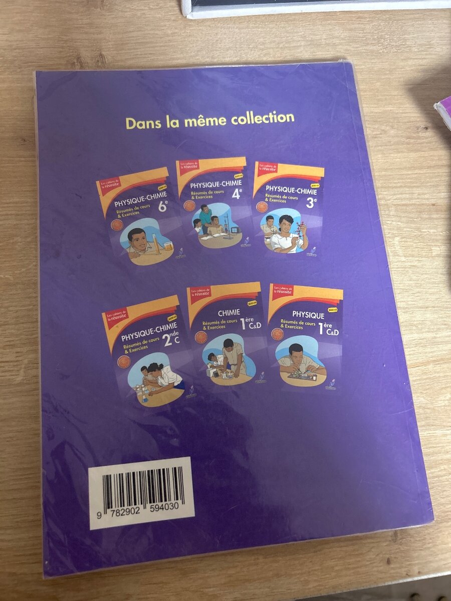 Manuel Physique-Chimie 5e