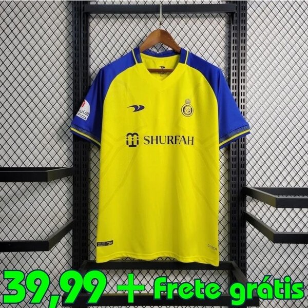 Maillot de Football Jaune Bleu
