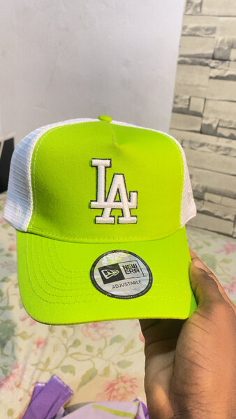 Casquette Ajustable Verte LA