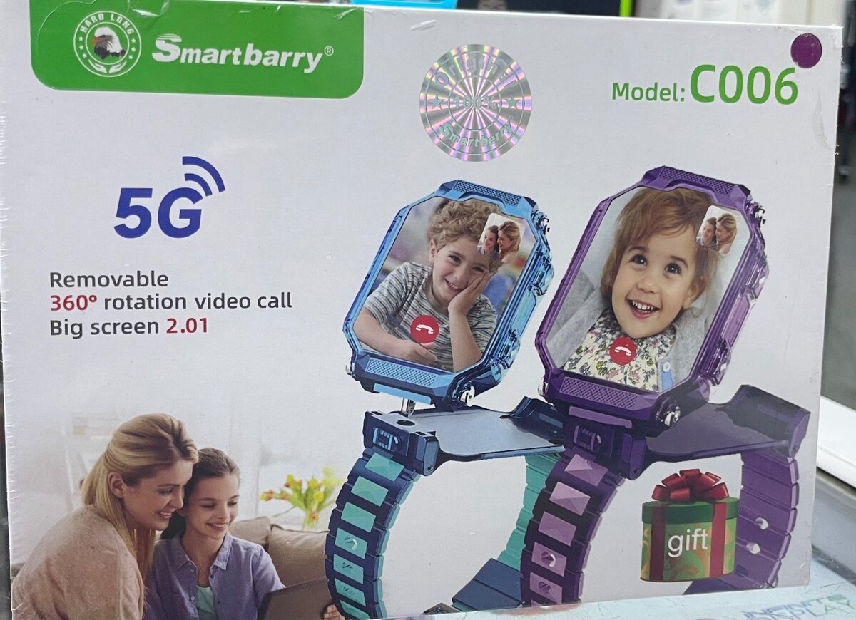 C006 Children Smartbarry 5G Removable Watch
