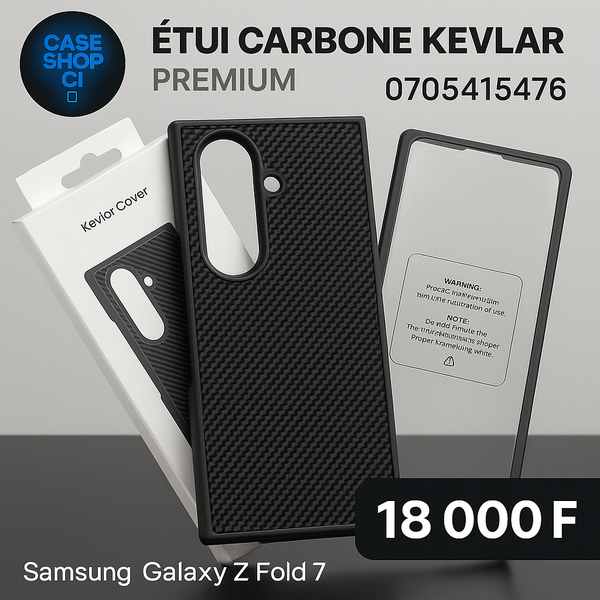 Étui Carbone Kevlar Z Fold 7