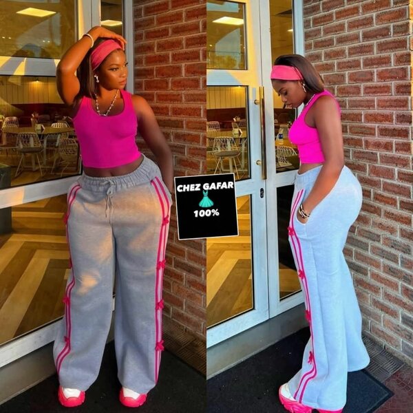 Pantalons Style Décontracté Femme