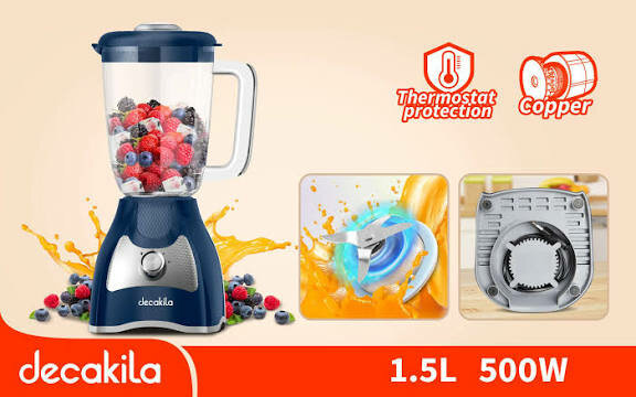 Blender Decakila 1.5L 500W