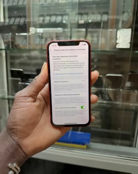 Smartphone Rouge Dernier Cri