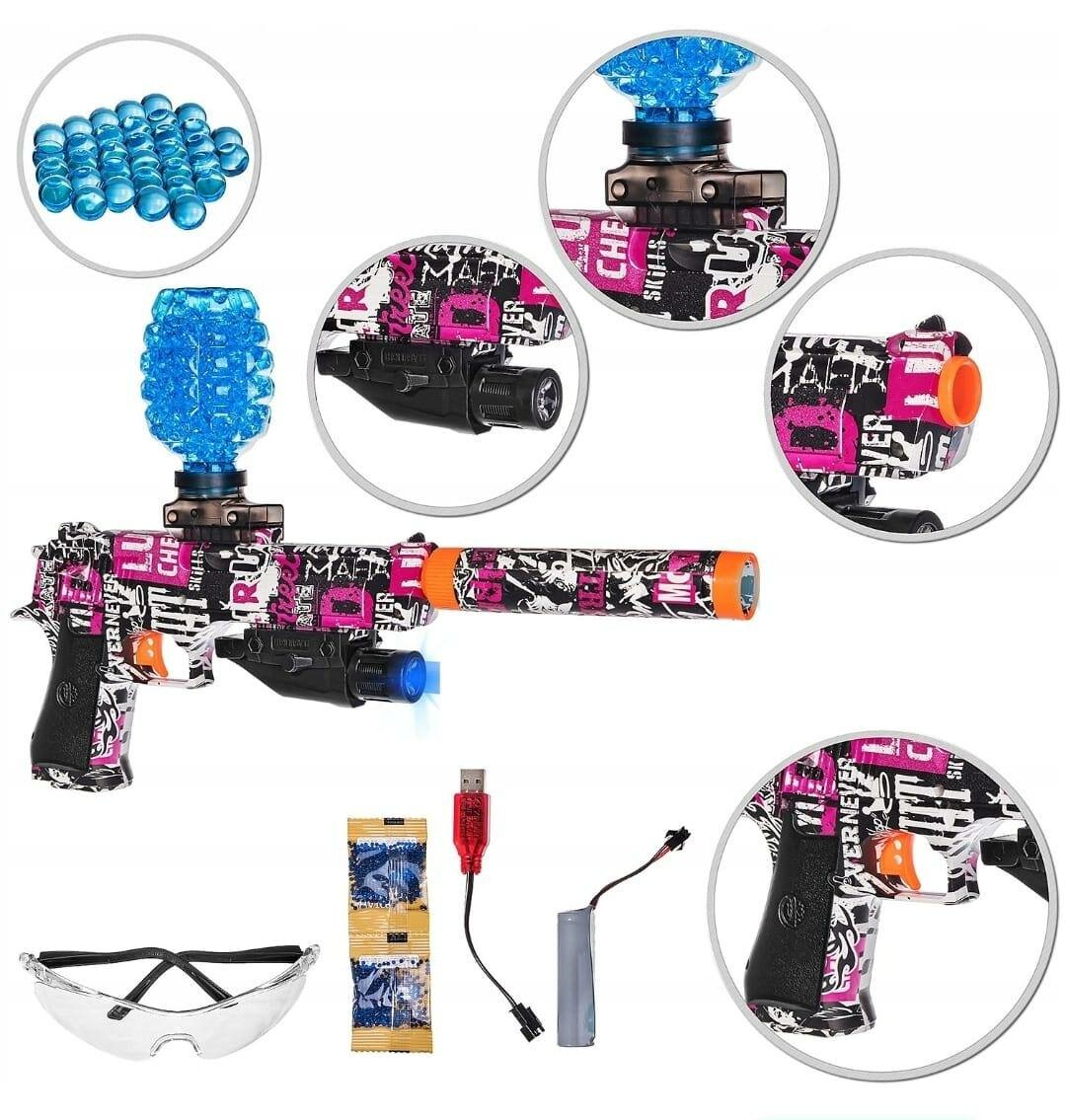 Paint ball rechargeable a balle d'eau