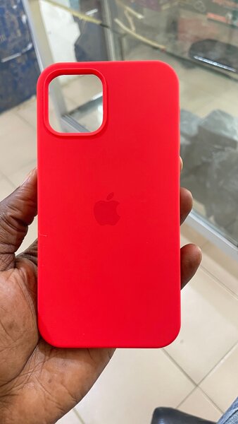 Coque Silicone Rouge iPhone