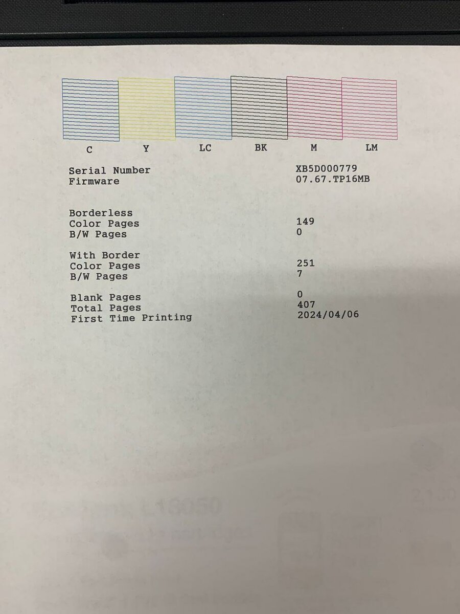 Цветной принтер Epson L18050