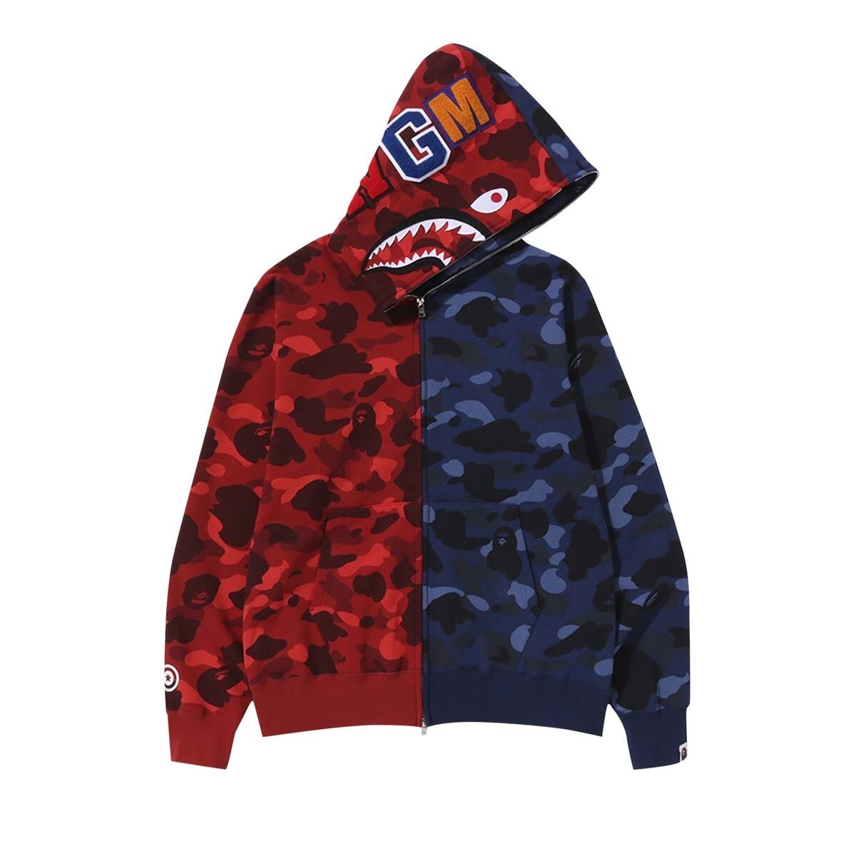 ORIGINAL BAPE ZIP UP HOODIES .