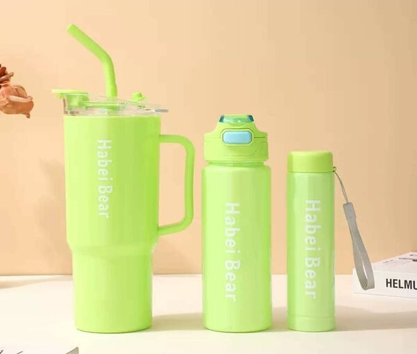 3 in 1 water and food bottle