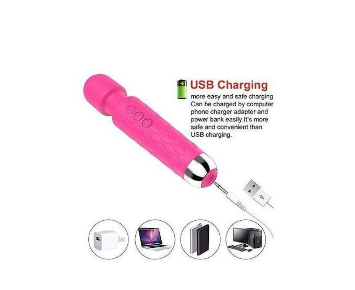 Masseur Vibrant Étanche USB