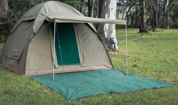 Canvas camping tent