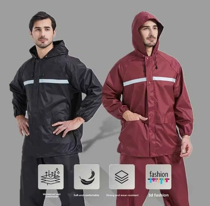 Ensemble imperméable réfléchissant