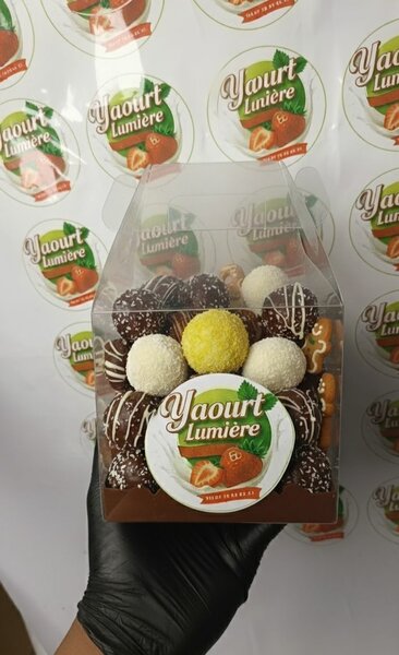 Boule neige au zest de citron